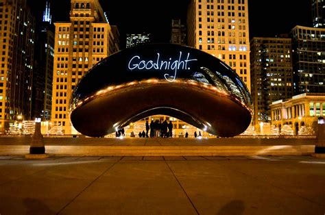 CHICAGO BEAN CLOUD GATE | Chicago at night, Cloud gate, Clouds