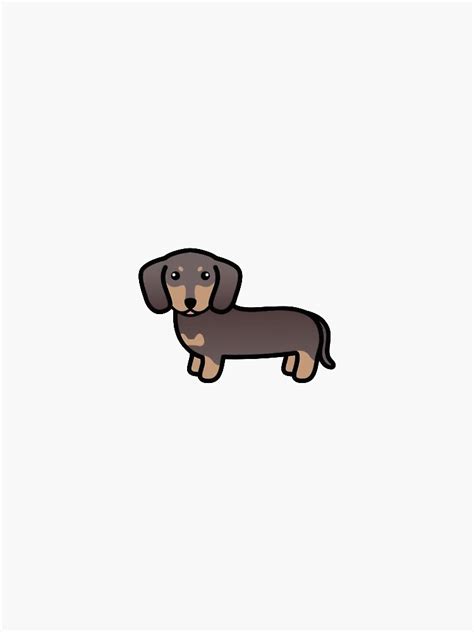 Weiner Dog Sticker By Thekaylalove Redbubble