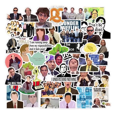 The Office Stickers Vinyl Stickers Waterproof Stickers - Etsy