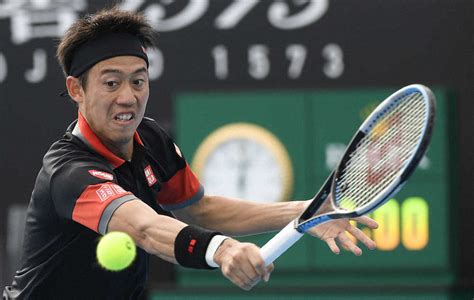 バックハンドでリターンする錦織圭（ap） ― スポニチ Sponichi Annex スポーツ