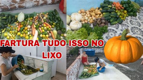 TUDO ISSO IRIA PARA O LIXO NAO ACREDITEI QUANDO EU VI MUITA FARTURA NO