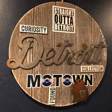 Detroit Motown Art Detroit Wall Sign Detroit Michigan I Etsy Wall