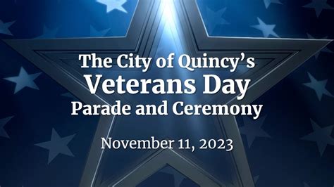 Quincy S Veterans Day Parade And Ceremony Youtube