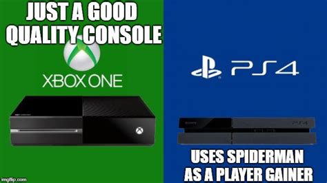 Ps4 Vs Xbox One Imgflip