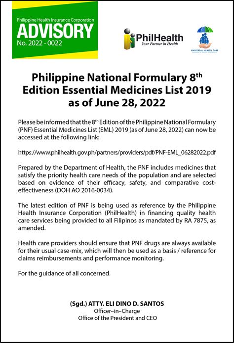 Philhealth On Twitter Read Philhealth Advisory No