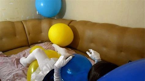 Crystal Blue B2p Ecchi Balloons Clips4sale