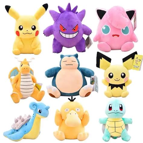 Pok Mon Pikachu Brinquedo De Pel Cia Snorlax Charizard Jigglypuff