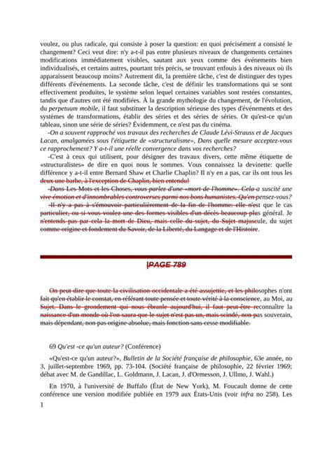 PDF Pages de Foucault Dits et écrits I DOKUMEN TIPS