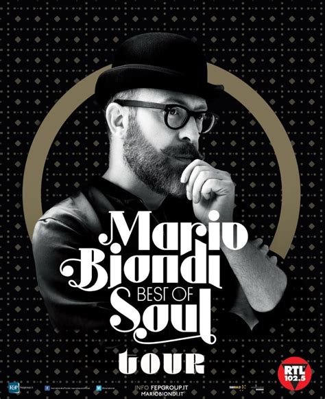 Da Marzo Mario Biondi In Concerto Nei Teatri Di Tutta Italia Con L