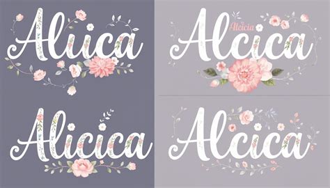 Apelidos Para O Nome Alícia - Nomes compostos que combinam com Alícia