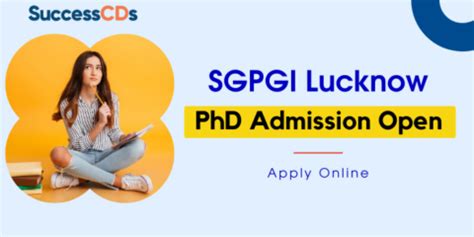 SGPGIMS Lucknow PhD Admission 2022