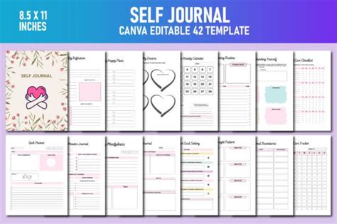 Self Journal Canva KDP Graphic By Lavlu Creative Zone Creative Fabrica