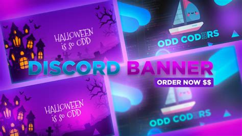 Design cool discord banner for your server by Sayemiaji | Fiverr