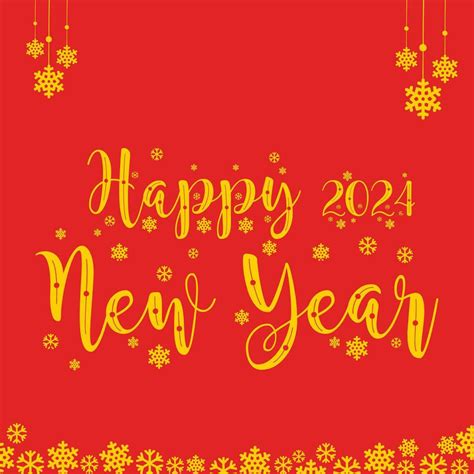 Happy New Year 2024 Design Colorful Premium Vector Design For Poster