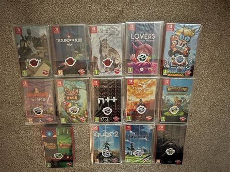 Nintendo Switch Full Super Rare Games Set Sealed 1 100 All Srg Club