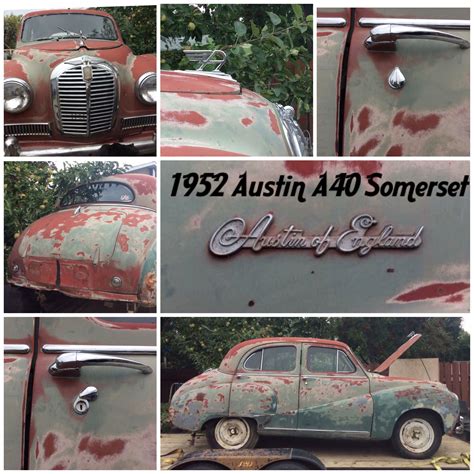 Ready to restore: 1952 Austin A40 Somerset | Austin, British cars, Somerset