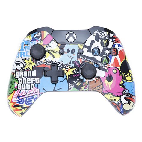 Xbox One Wireless Custom Controller - Retro Bomb Games Accessories | Zavvi