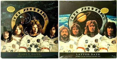 Led Zeppelin Early Days + Latter Days Best of Volume 1 + 2 LP Vinyl ...