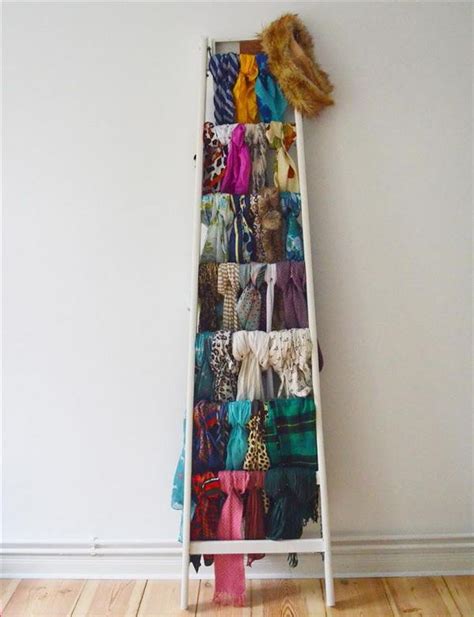 30 Creative Scarf Storage & Display Ideas - Hative