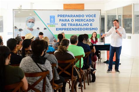 No Dia Do Empreendedor S O Bernardo Estimula Cursos De Qualifica O E