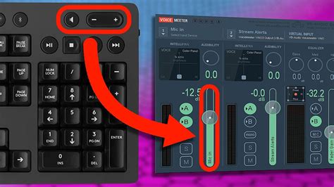 Voicemeeter Keyboard Volume Controls Macro Buttons Youtube