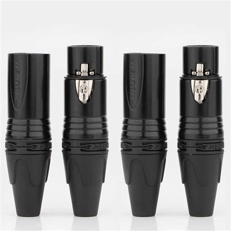 NEUTRIK 3 Pin XLR Connector Adapter NC3MXX NC3FXX 3Pin XLR Male Female