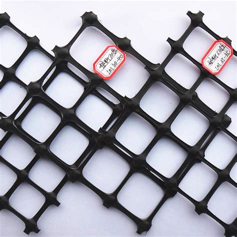 High Tensile Strength PP Biaxial Geogrid For Road Construction And