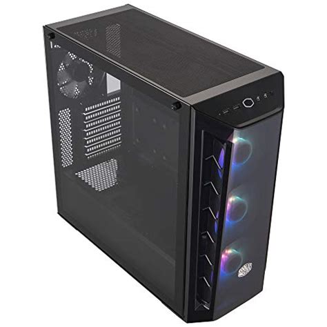 Cooler Master Masterbox Mb520 Argb Atx Mid Tower With Three 120mm Argb Fans Front Darkmirror