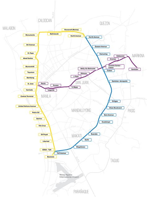 metro manila lrt mrt map  pharan design  deviantart