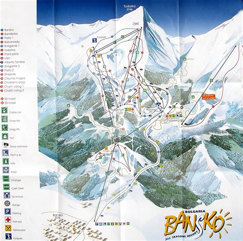 Harta Bansko | Harta Bansko, Bulgaria | Bulgaria | Bansko Map