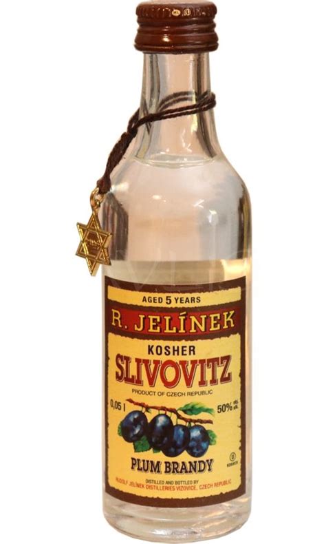 Slivovitz Kosher Ml Y R Jel Nek Miniatura