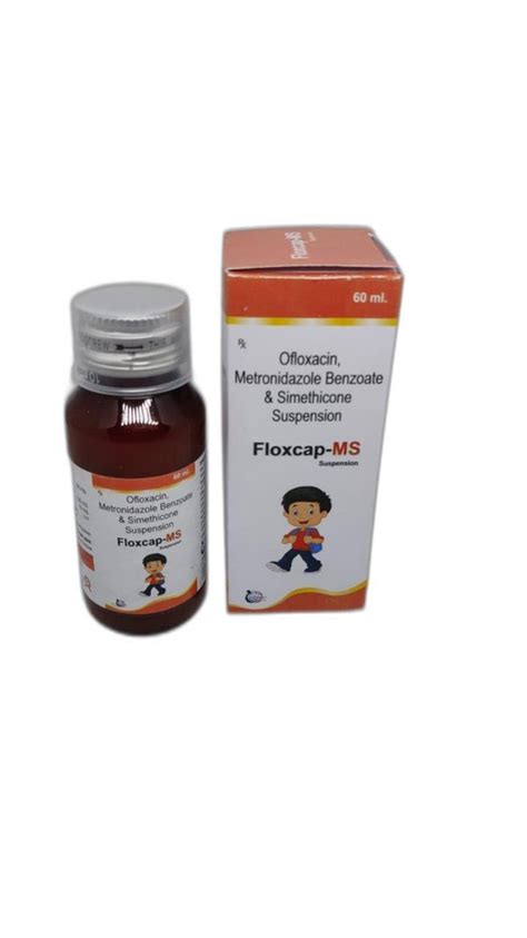 Floxcap Ms Ofloxacin Metronidazole Simethicone Suspension Ml At Rs