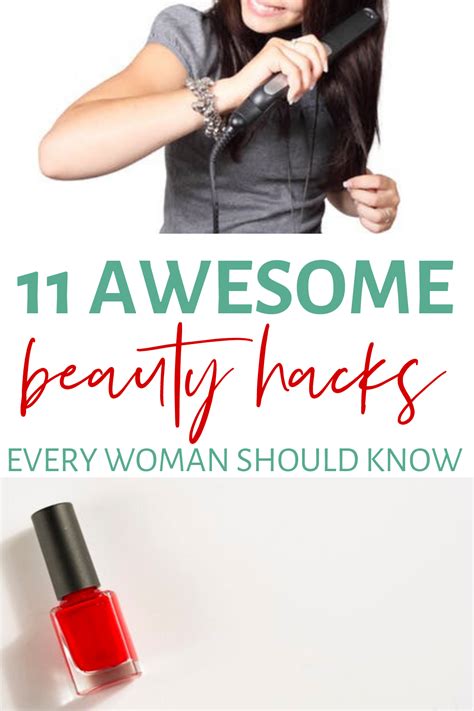 Awesome Beauty Hacks Every Woman Should Know Life Hacks Beauty