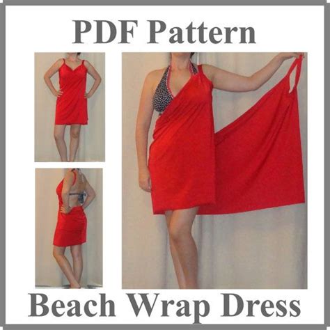 Pdf Pattern Simple Beach Cover Up Pattern Sizes Small Large