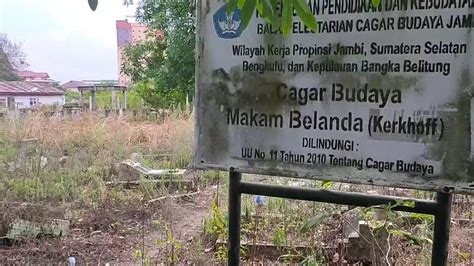 Ironi Sejarah Makam Belanda Yang Terlupakan Di Tengah Kota Jambi