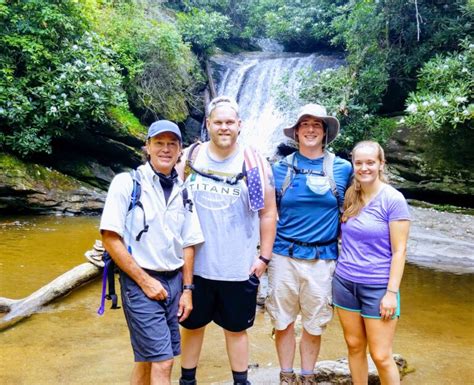 Waterfalls Guided Hiking Bryson City – Carolina Bound Adventures