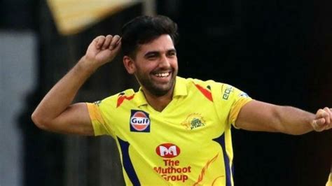 Deepak Chahar IPL 2022 Auction દપક ચહર બનય સથ મઘ બલર ધનન