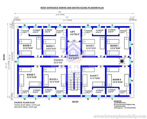 Hostel Room Plan