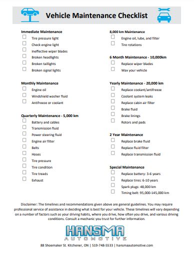 The Ultimate Car Maintenance Checklist 2024 Insurify 08 30 2023