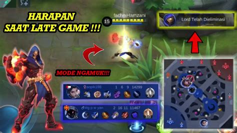 Aldous Curi Lord Aldous Ngamuk Saat Late Game Mobile Legends Youtube