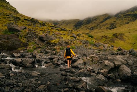 Hike to the Seljavallalaug Swimming Pool in Iceland · Anna Tee