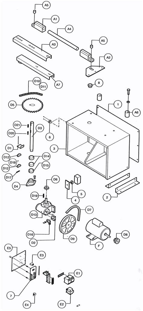 liftmaster SW490GL parts,stanley 490