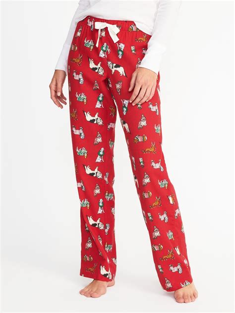 Printed Flannel Sleep Pants For Women Old Navy Womens Flannel