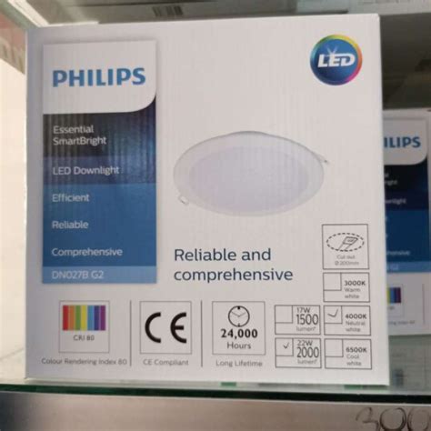 Promo Philips Led Downlight Dn B G Watt K Inch Diskon