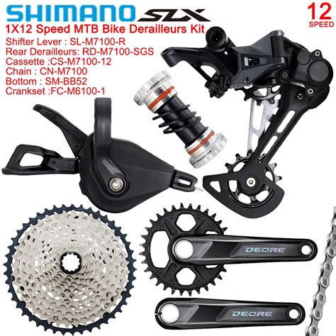 SHIMANO Kit Completo De Cambio De Marchas M7100 Para Bicicleta De Monta