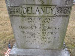 Elizabeth A Wareing Delaney M Morial Find A Grave