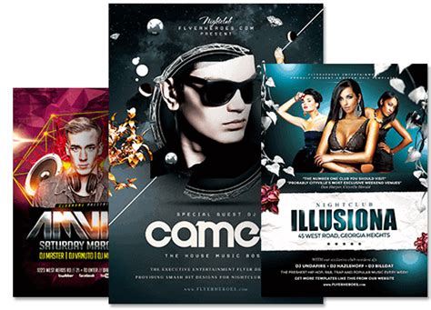 Premium Psd Flyer Templates For Photoshop Flyerheroes