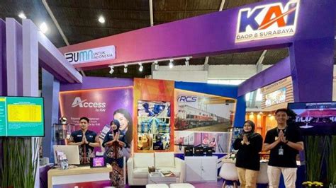 Kai Daop Surabaya Ramaikan Jatim Fest Ada Diskon Persen