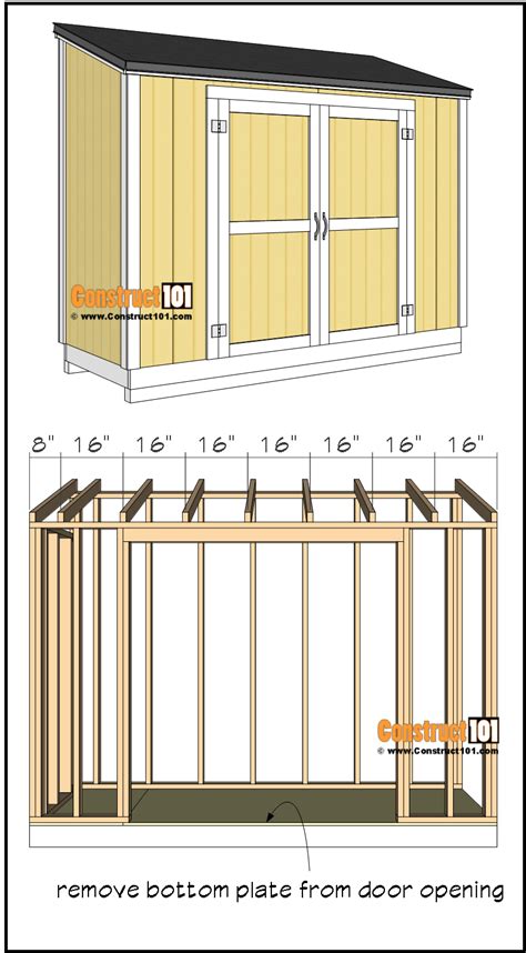 Free Shed Plans With Drawings Material List Free Pdf Download Artofit