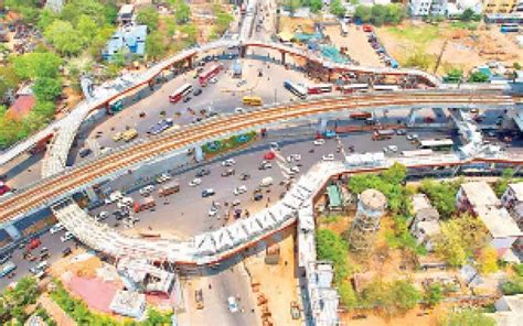 hyderabad uppal skywalk set  inauguration